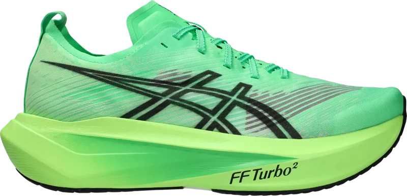 ASICS Megablast verde con FF Turbo², vista lateral
