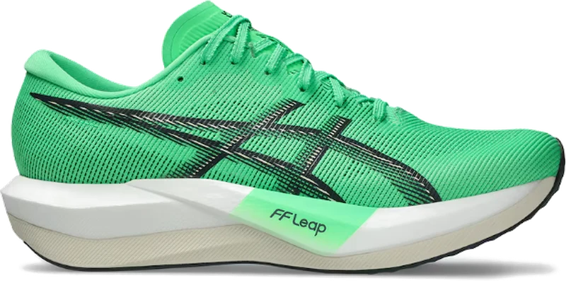 ASICS Magic Speed 5 verde, vista lateral