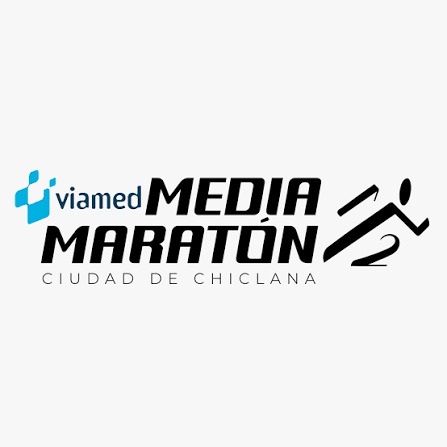 Logotipo de la Viamed Media Maratón Ciudad de Chiclana