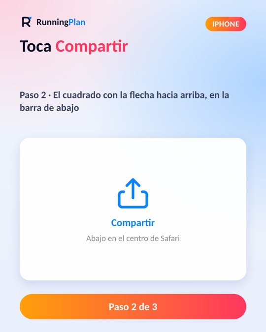 iPhone: toca Compartir en Safari