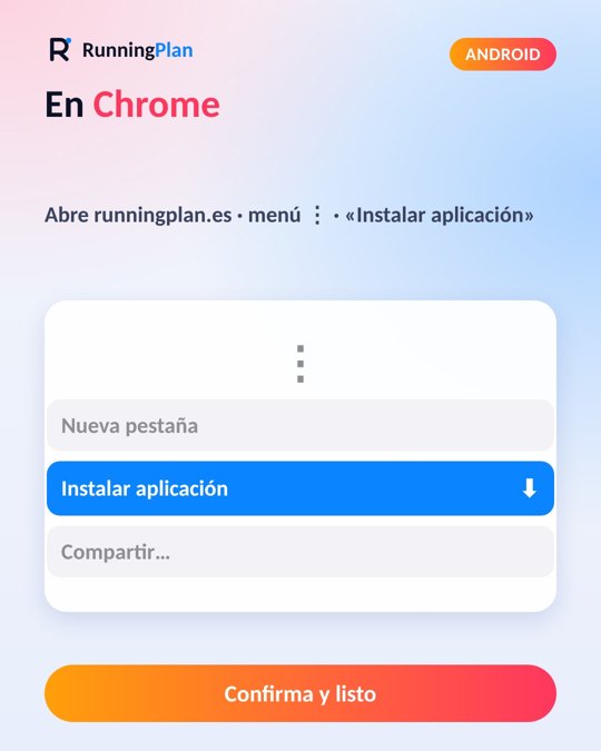 Android: Instalar aplicación en Chrome