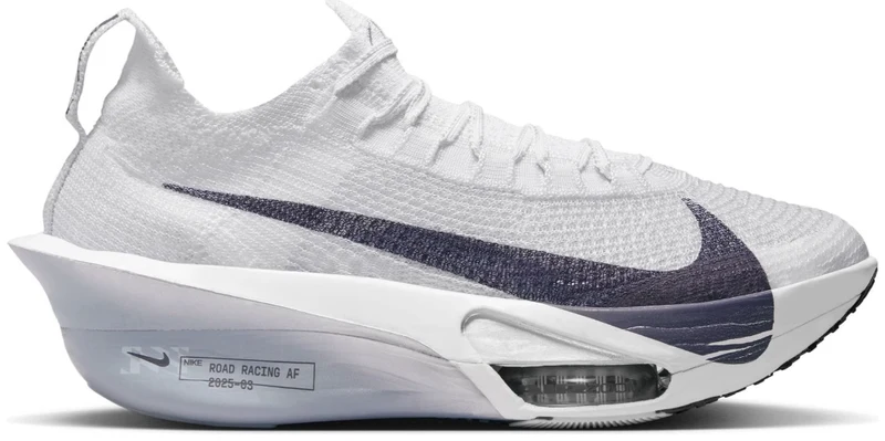 Nike Alphafly 3 blanca, vista lateral