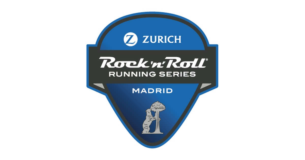 Logotipo oficial del Zurich Rock ’n’ Roll Running Series Madrid